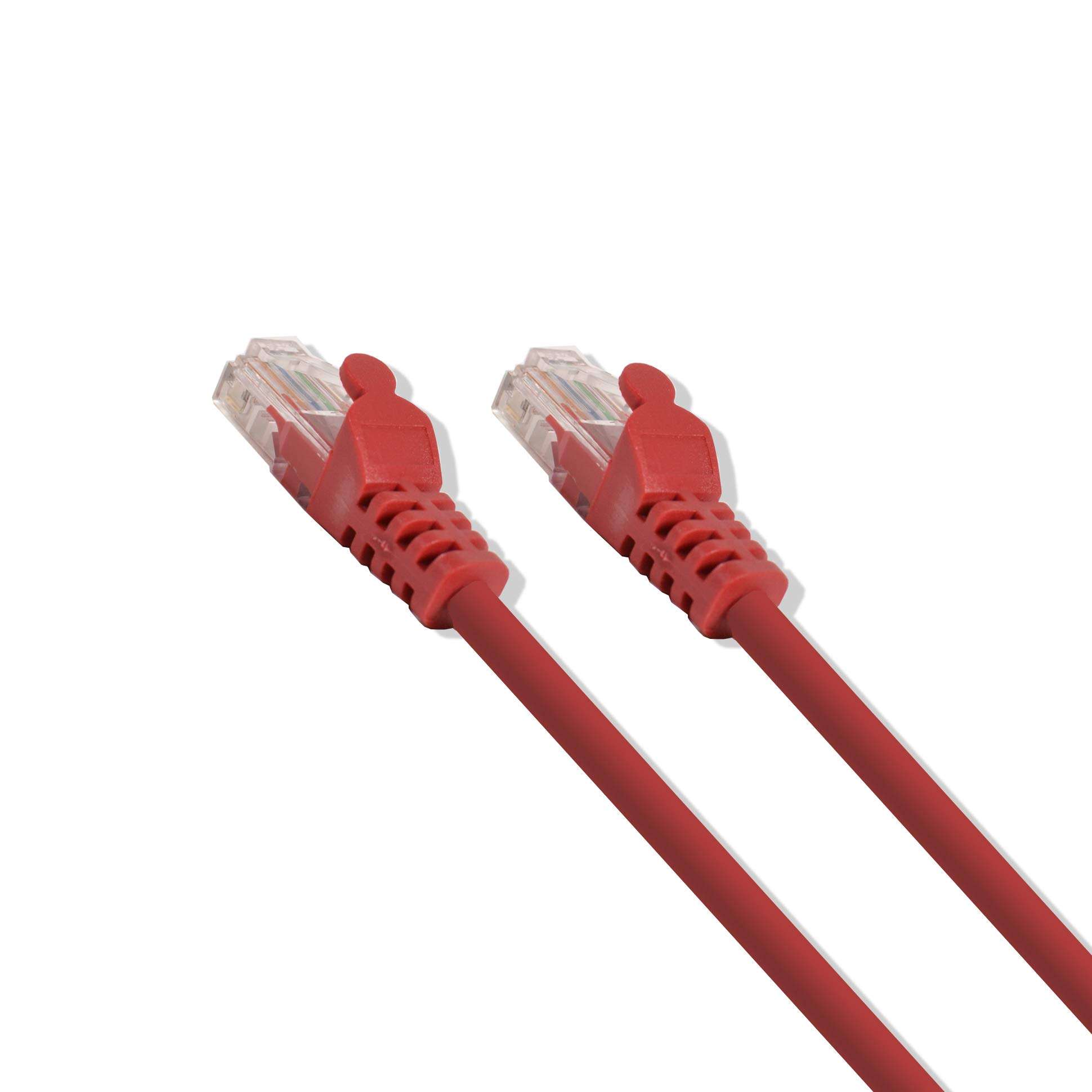 Best 1FT Cat6 UTP Ethernet Network Patch Cable RJ45 LAN Wire Red (25 Pack) 3