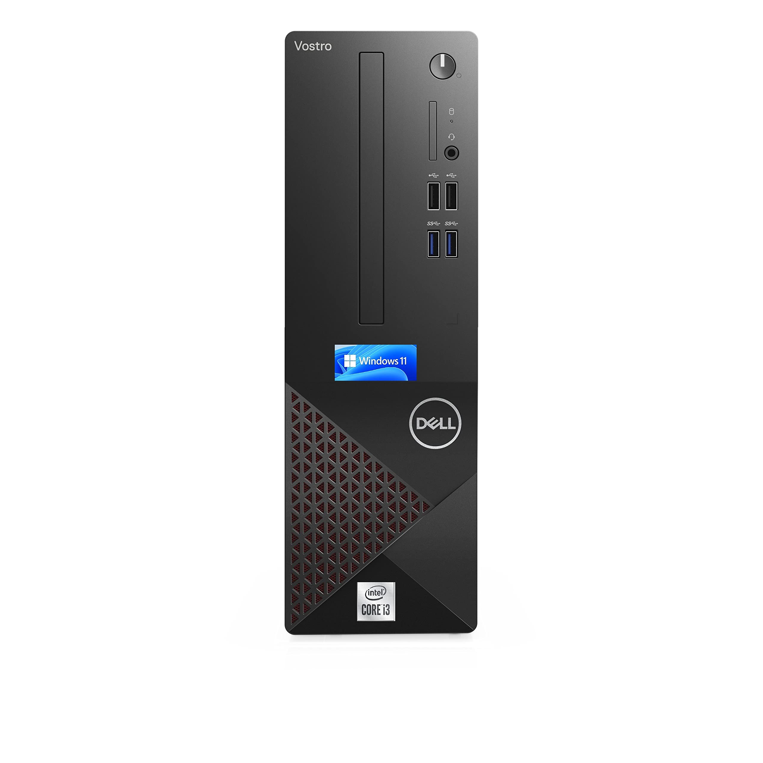 Dell Vostro 3681 Intel Core i3 10th Gen || 8 GB DDR4 || 512 GB SSD || Windows 11 Home + Office 2021 || Without Monitor & DVD || 3 Years Onsite Dell Warranty (Black) 1
