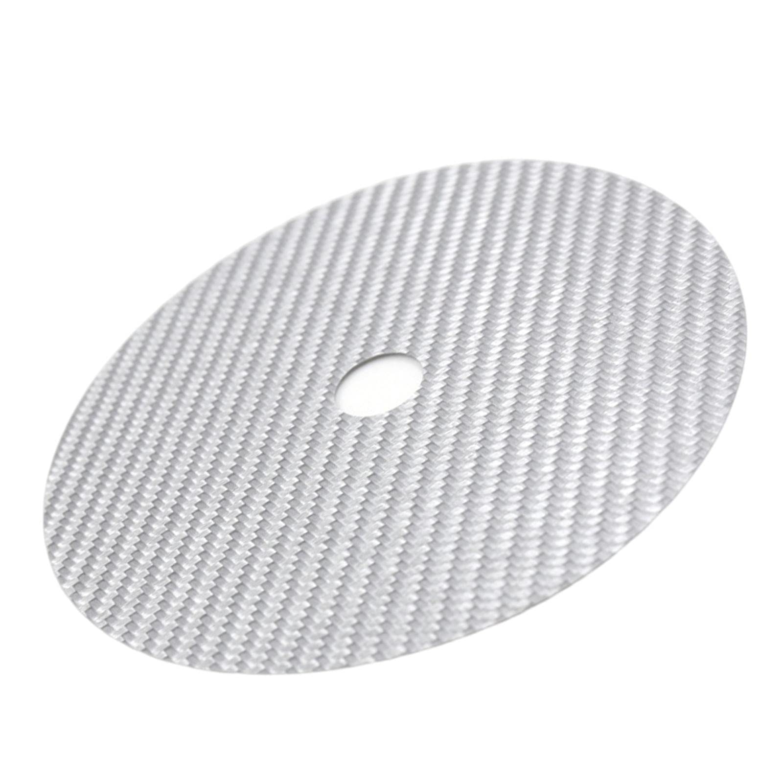 EXCLUZO CD Stabilizer Tuning Mat HiFi Buffer Pads DVD Disc Up Tray White 3