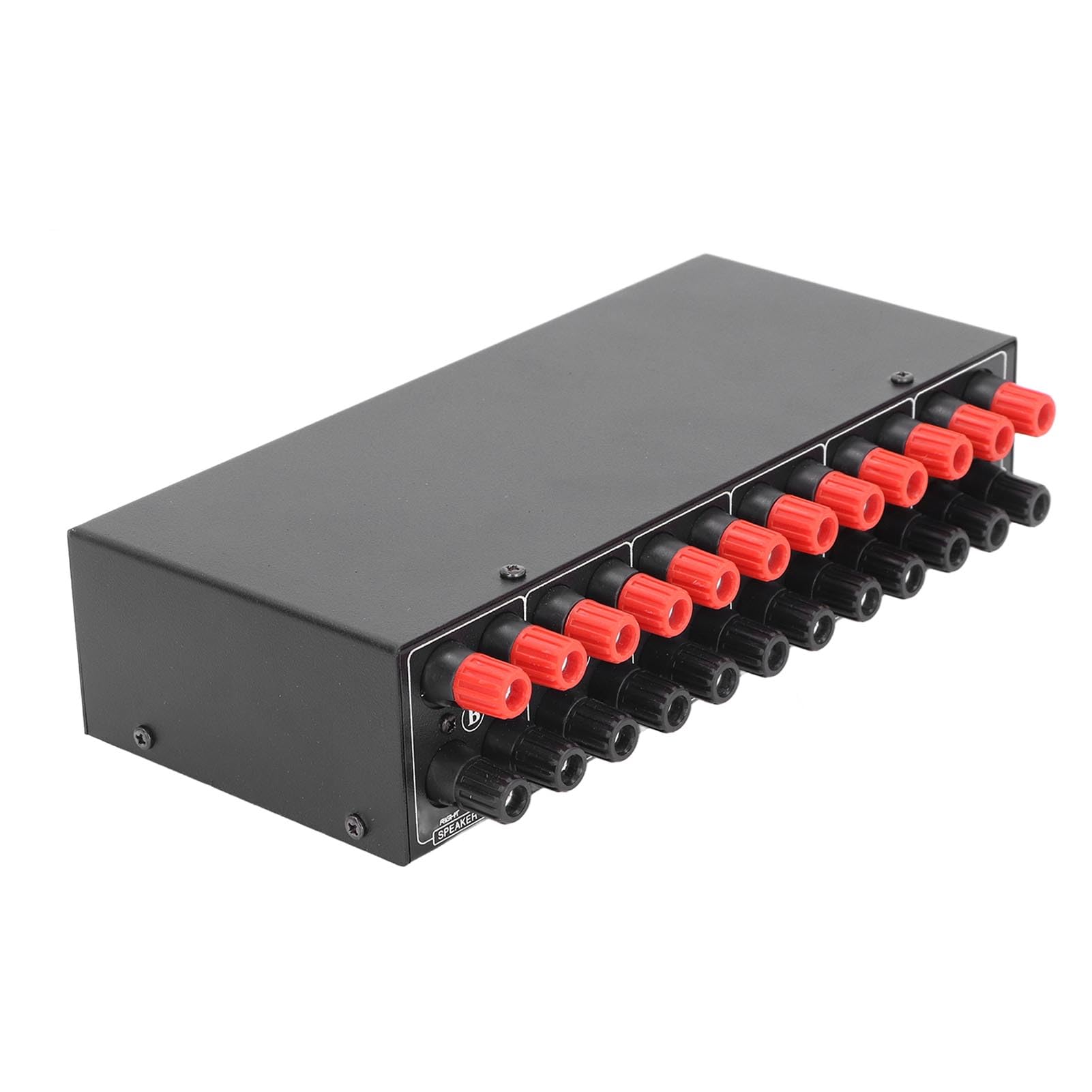 Passive Selector Switch 4 Amplifier in 2 Speaker Out Selector Box for Music Playing Selection of Input Output Can Stable Without Switching Your Delivered Clarity Allowing 5
