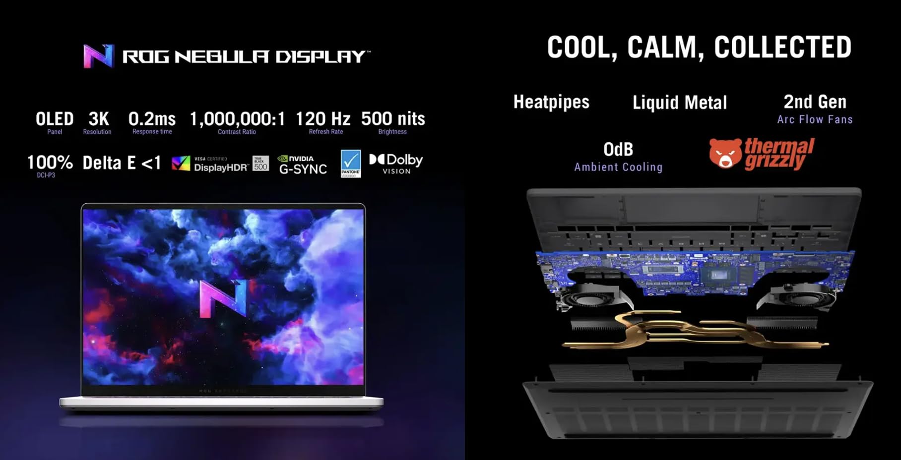 ASUS ROG Zephyrus Gaming Laptop 14" 120Hz OLED 3K 500 nits DCI-P3 100% (AMD Ryzen AI 9 HX 370, GeForce RTX 5070 Ti 12GB, 32GB LPDDR5X, 2TB SSD, Copilot, WiFi 7, RGB KB, Win11Home) w/DKZ USB Hub 5
