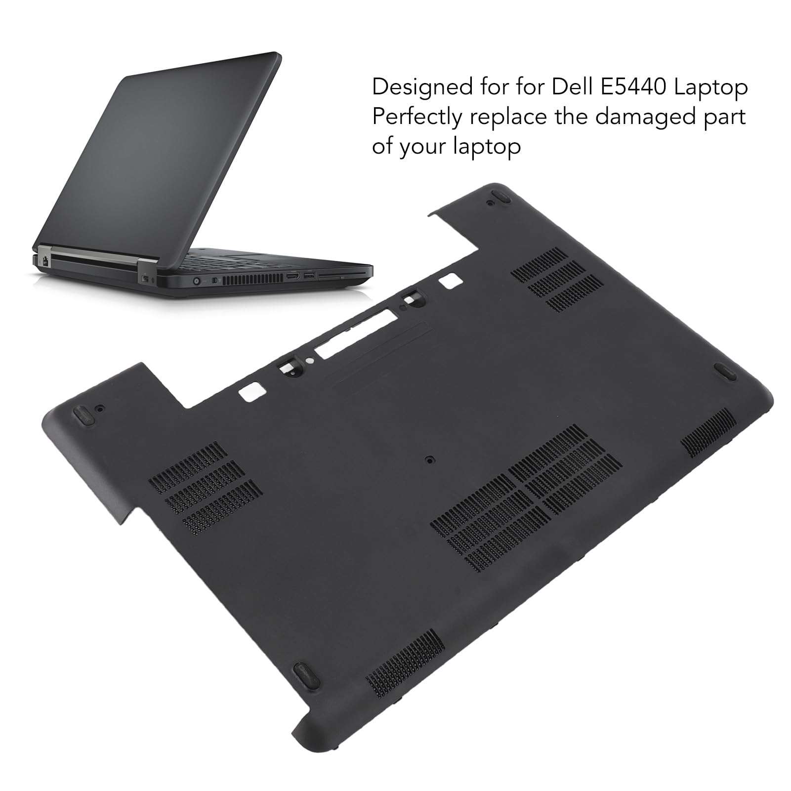 Replacement Laptop Bottom Cover for Dell E5440, Laptop Replacement Bottom Cover/Bottom Door Cover 4