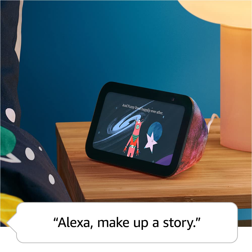 Amazon Echo Show 5 Kids (newest model), Designed for kids, Designed for Alexa+, parental controls, Includes 1 year of Amazon Kids+, Galaxy 6