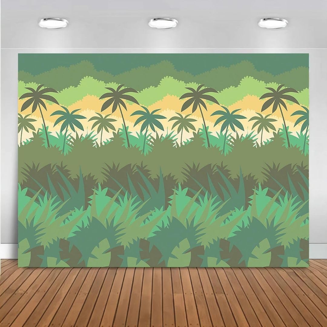 Fun Express - Jungle Journey Background - Party Decor - Wall Decor - Scene Setters - VBS Vacation Bible School Supplies/Decor - 2 Pieces 5