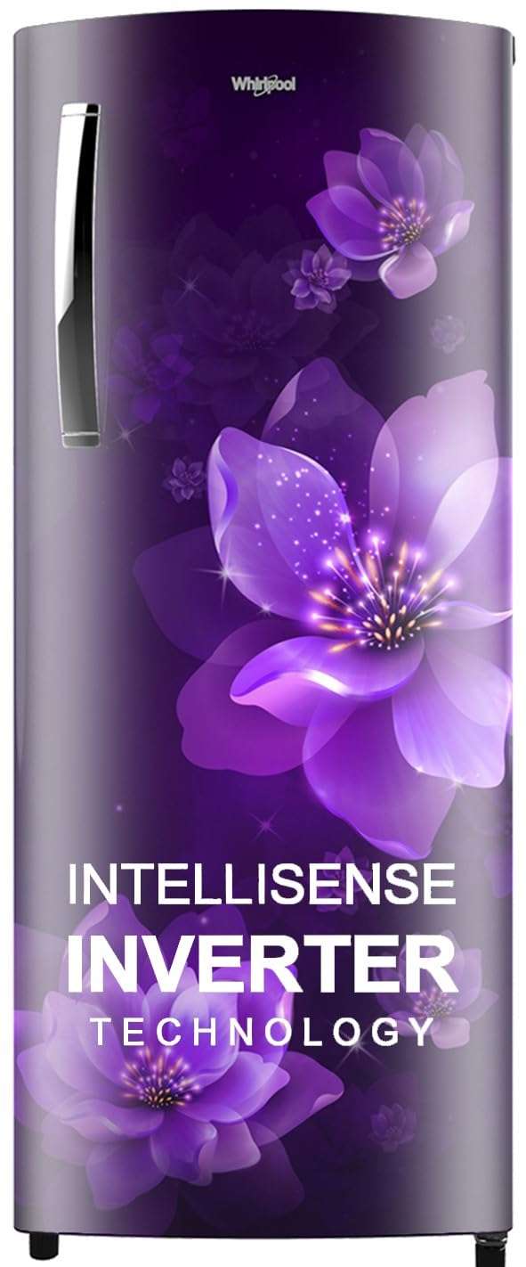 Whirlpool 192 L 5 Star Inverter Direct-Cool Single Door Refrigerator (215 IMPRO PRM 5S INV PURPLE MULIA, 2023) 1