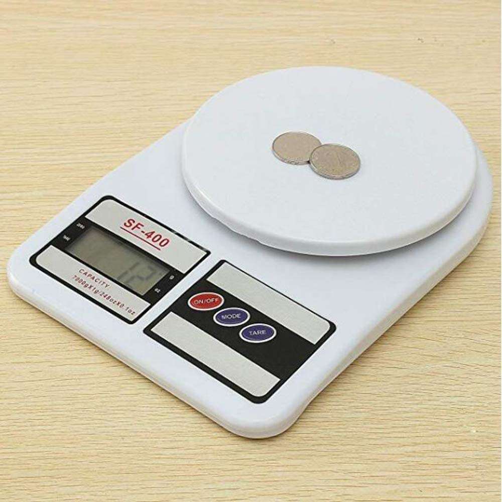 Stuffzone SF400 Electronic Kitchen Digital Weighing Scale, Multipurpose (White, 10 Kg) 4