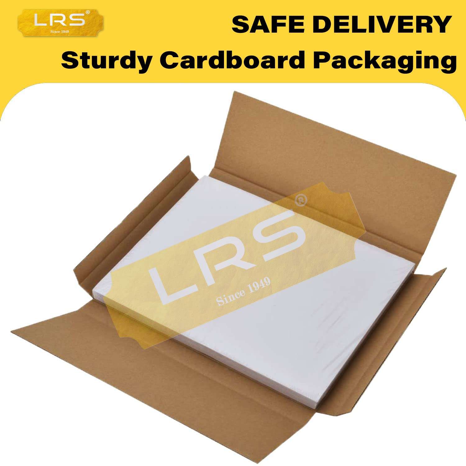LRS Photo Paper - One Side Glossy - A4 Size - 150 GSM - Pack of 200 Sheets 5