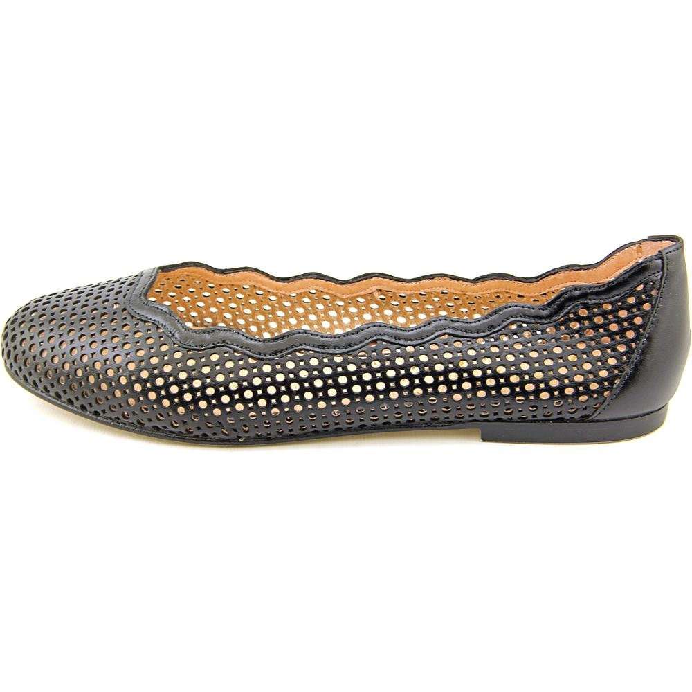 French Sole Women's Nymph Ballet Flat, Black, 8.5 3
