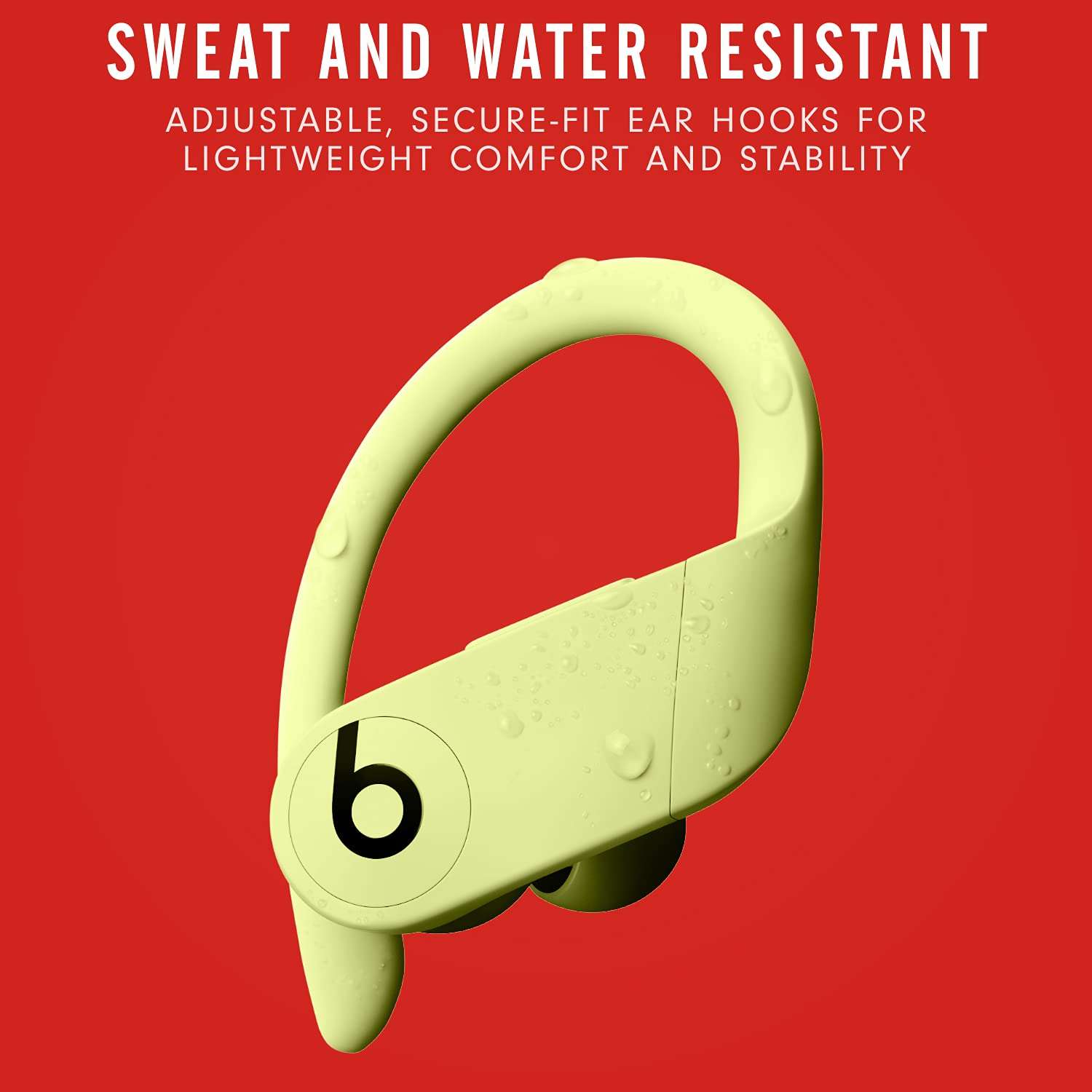 Beats Powerbeats Pro Wireless Bluetooth in Ear Earphone with Mic (Yellow) 2