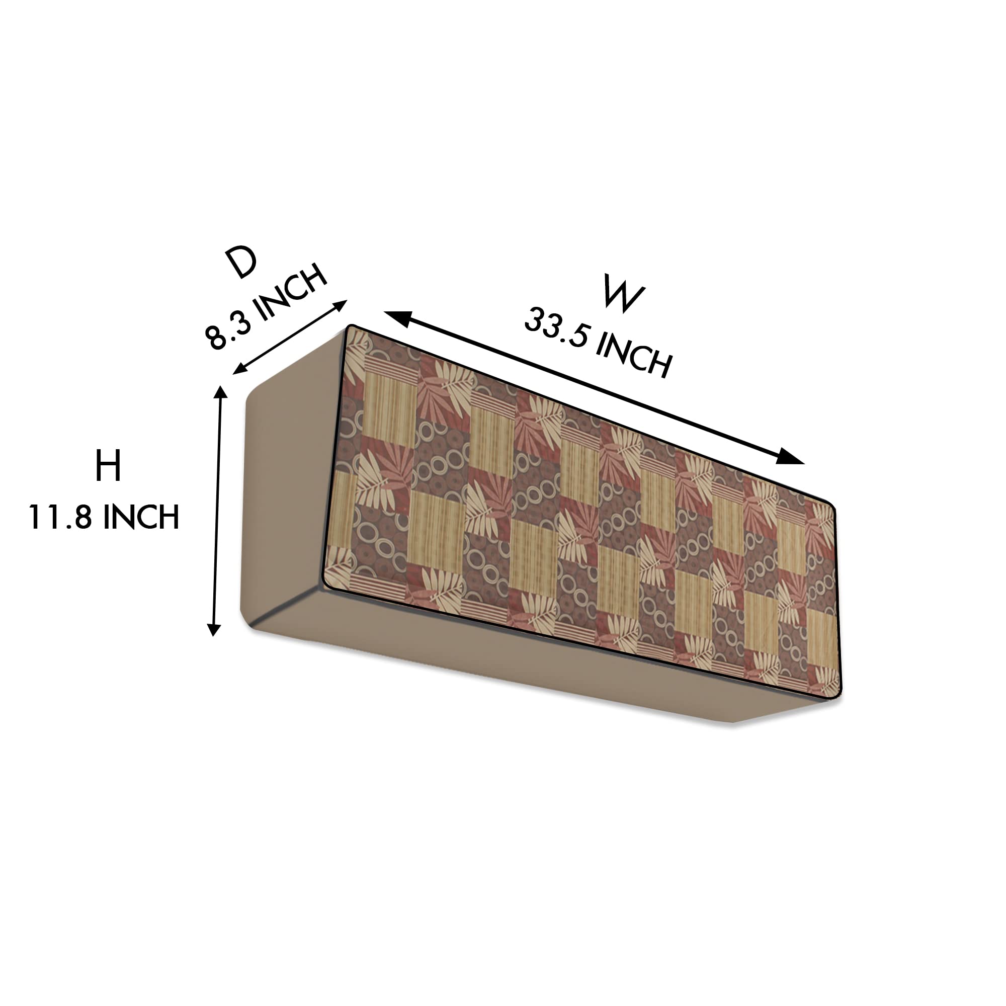 Lithara 1 Ton Ac Cover Compatible for Carrier Cyclojet 2 Star Split Ac (CAS12ES2J8F0) 6