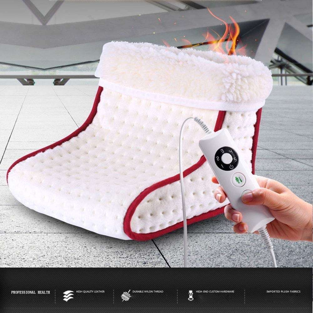 FEELING MALL Household Massageer Warm Foot Warmer Washable Heat 5 Modes Heat Settings Warmer Cushion Thermal Foot Warmer 4