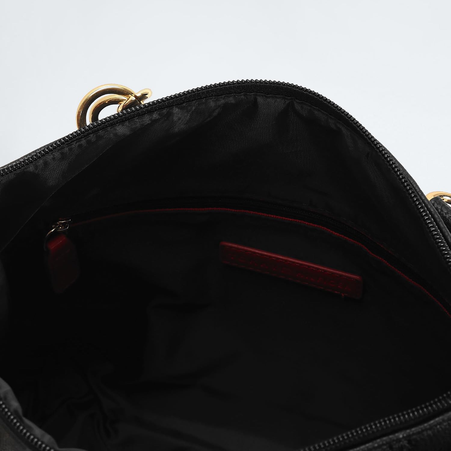 Tommy Hilfiger Pu Black Monogram Women Shoulder Bag (OS) 5