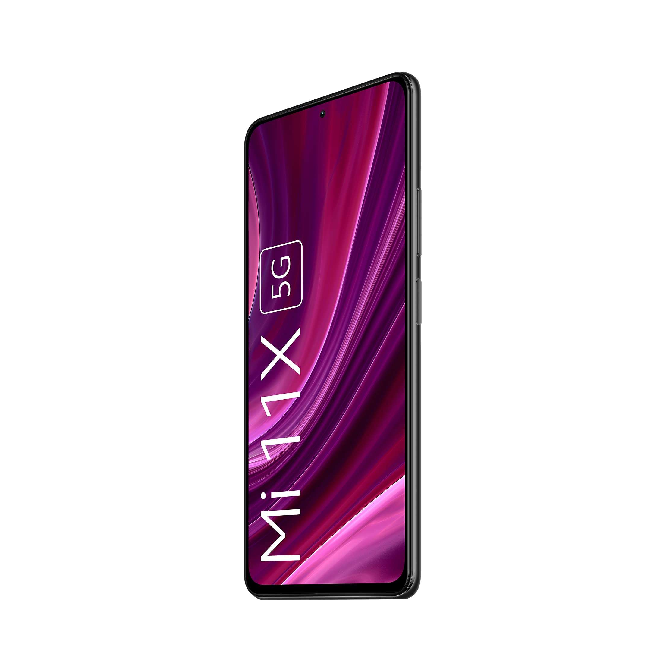 Mi 11X 5G (Cosmic Black, 6GB RAM, 128GB Storage) | SD 870 | DisplayMate A+ Rated 120Hz E4 AMOLED | 48MP Sony Sensor 4