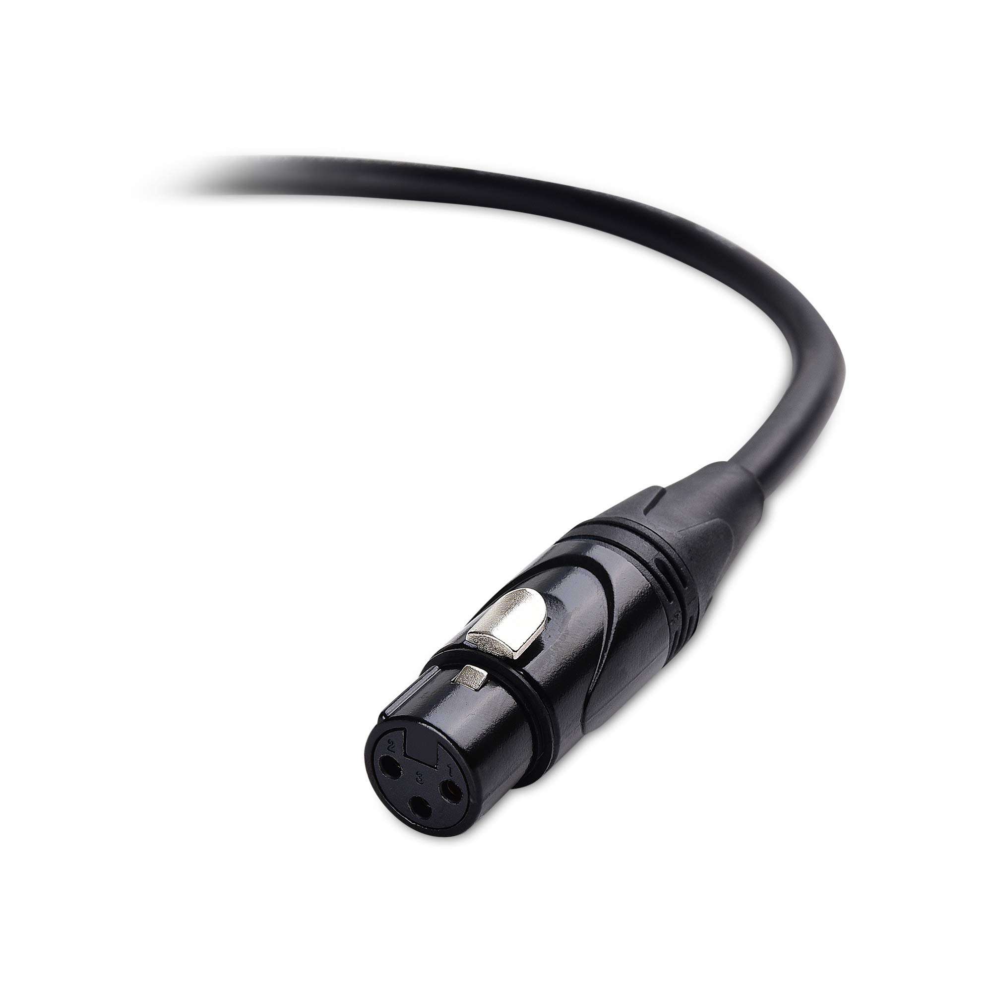 Cable Matters Short 3.5mm to XLR Cable - 3ft, Male to Female 1/8 to XLR Cable, XLRFemale to 3.5mm Cord for DSLR, DV Camcorder, Digital Voice Recorder or More, Black 4