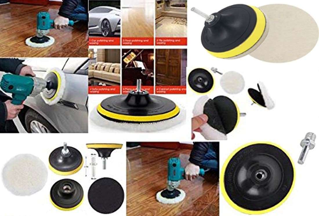 Diy Crafts 11153 4870 60 Grm, Repair Tool Glass Polishing Kit With Windscreen Windows Scratch Remover, Multicolor, 4 Piece 6