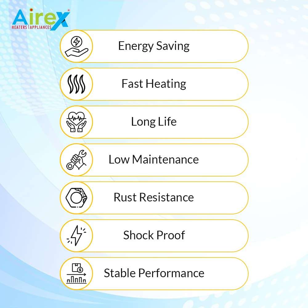 Airex Sterilizer Heating Element, 1000W, Silver 6