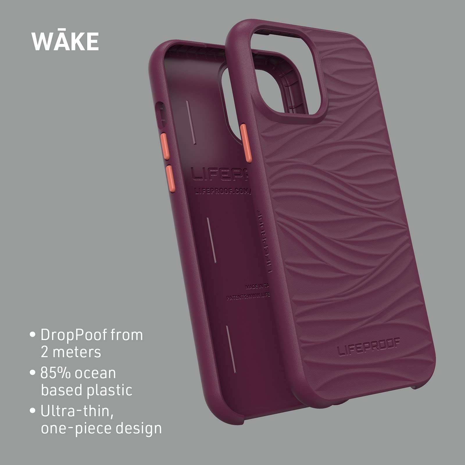 LifeProof WAKE SERIES Case for iPhone 13 Pro Max & iPhone 12 Pro Max - LETS CUDDLEFISH 5