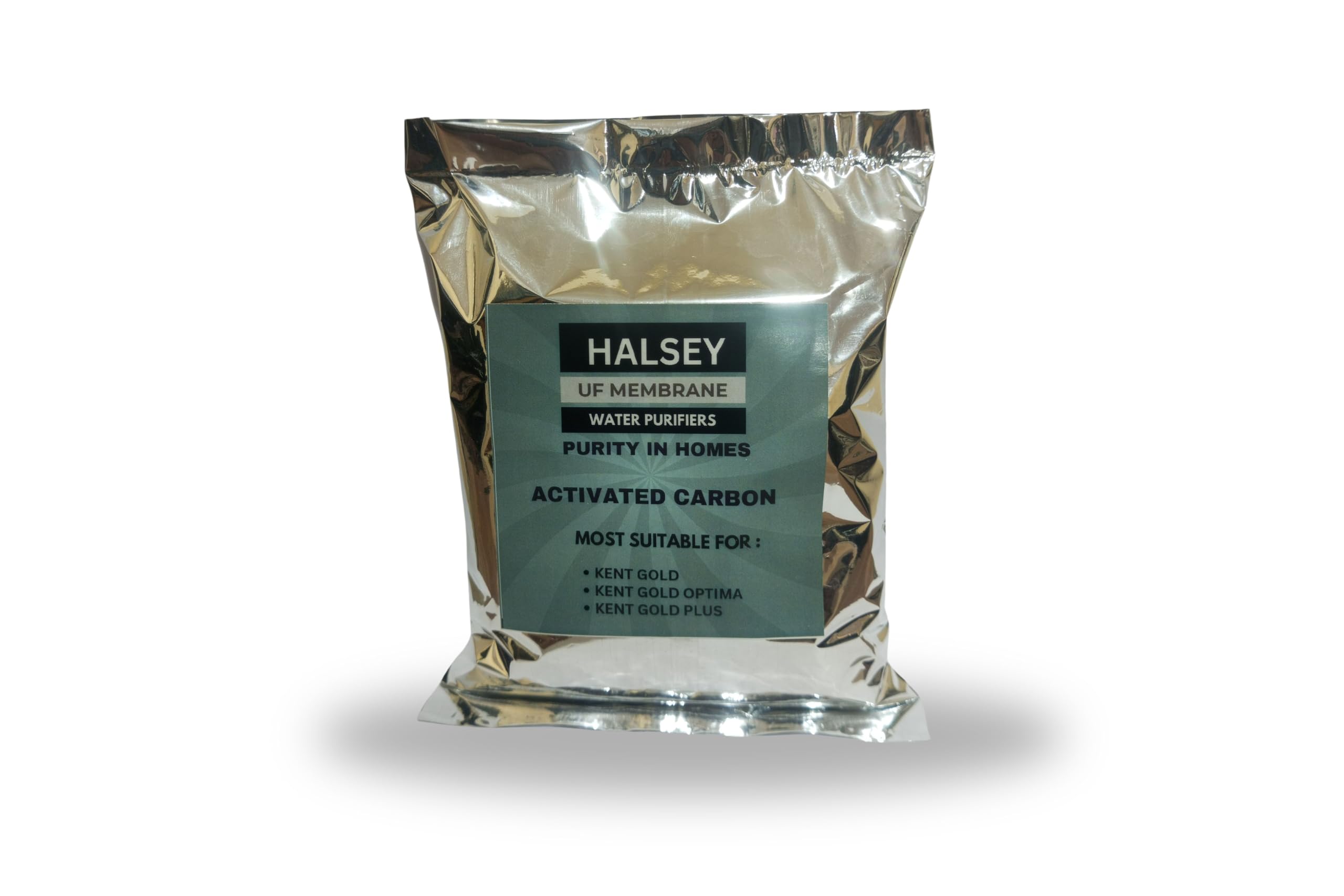 Halsey Original Combo of 1 Uf Membrane, 1 Activated Carbon Pack, 1 Sediment Filter for Kent Gold/Kent Gold+/Kent Optima Gravity Filters Spare Kit for Kent (Activated Carbon ONLY) 3