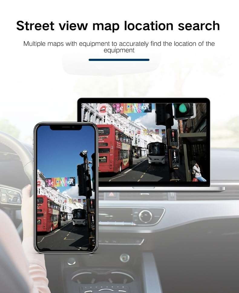 Mini GPS Tracker for Vehicles - Car GPS Tracker Portable Real Time Magnetic GPS Tracking Device,No Subscription Required/No Monthly Fee,Hidden GPS Trackers for Kids,Dogs,Trucks 4