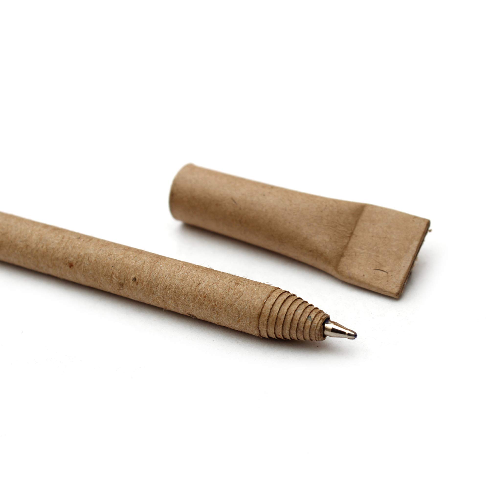 bioQ Box Of 25 Plantable Seed Pens|Eco Friendly Box For Offices|Recycled Paper Bulk Packaging|Grow Plants From Pens|100% Bio-Degradable Pen Body,Blue 6