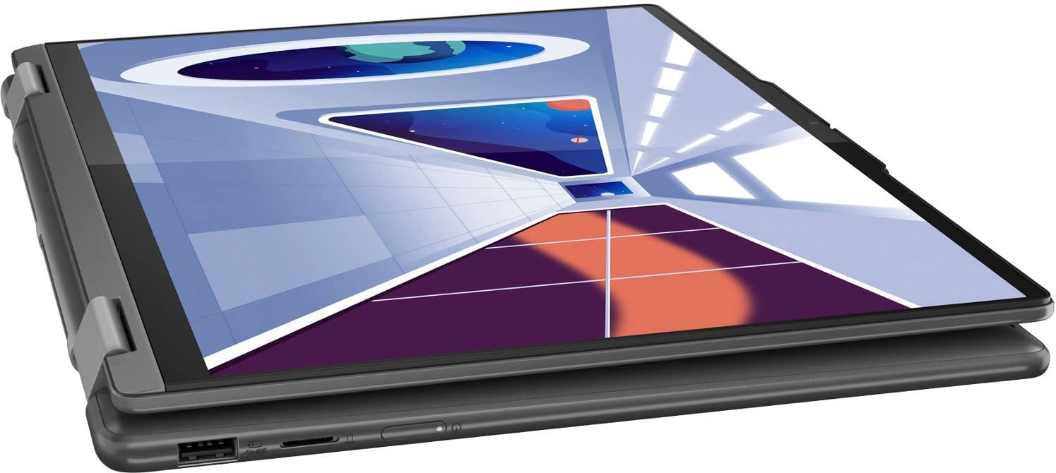 Lenovo Yoga 7 2-in-1 Laptop, Intel 10-Core i7-1355U, 14" 2.2K IPS Touchscreen Display, Intel Iris Xe Graphics, 16GB LPDDR5 2TB SSD, Backlit Keyboard, Fingerprint, Thunderbolt 4, Wi-Fi 6E, Win10 Pro 4