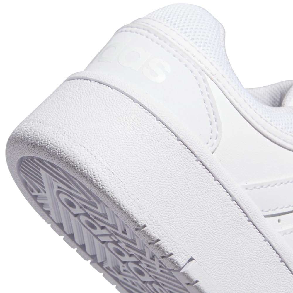adidas Unisex-Kids Hoops 3.0 Bold, White/White/White, 5 3
