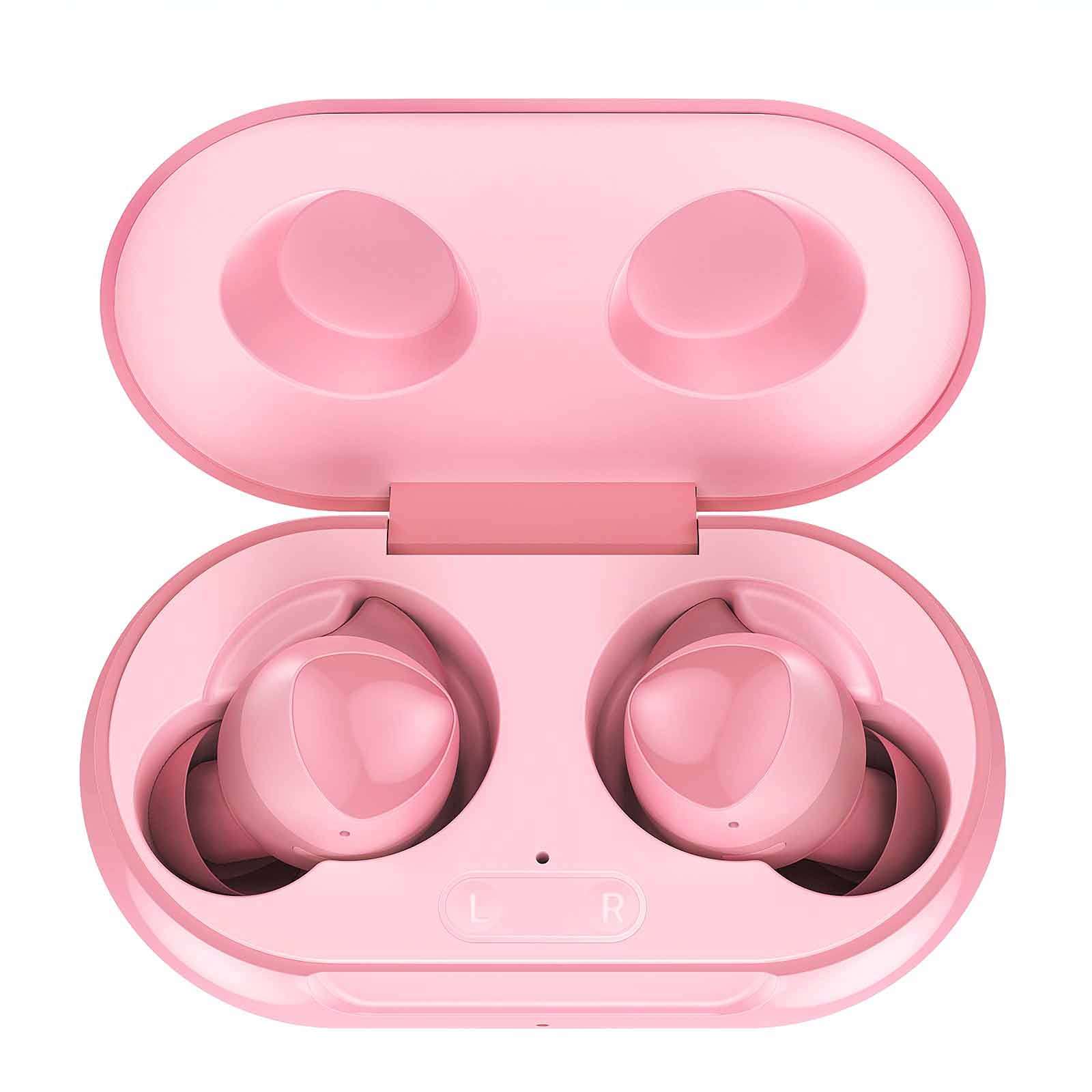 Urbanx Street Buds Plus True Bluetooth Earbud Headphones for Meizu 17 - Wireless Earbuds w/Noise Isolation - Pink (US Version with Warranty) 1