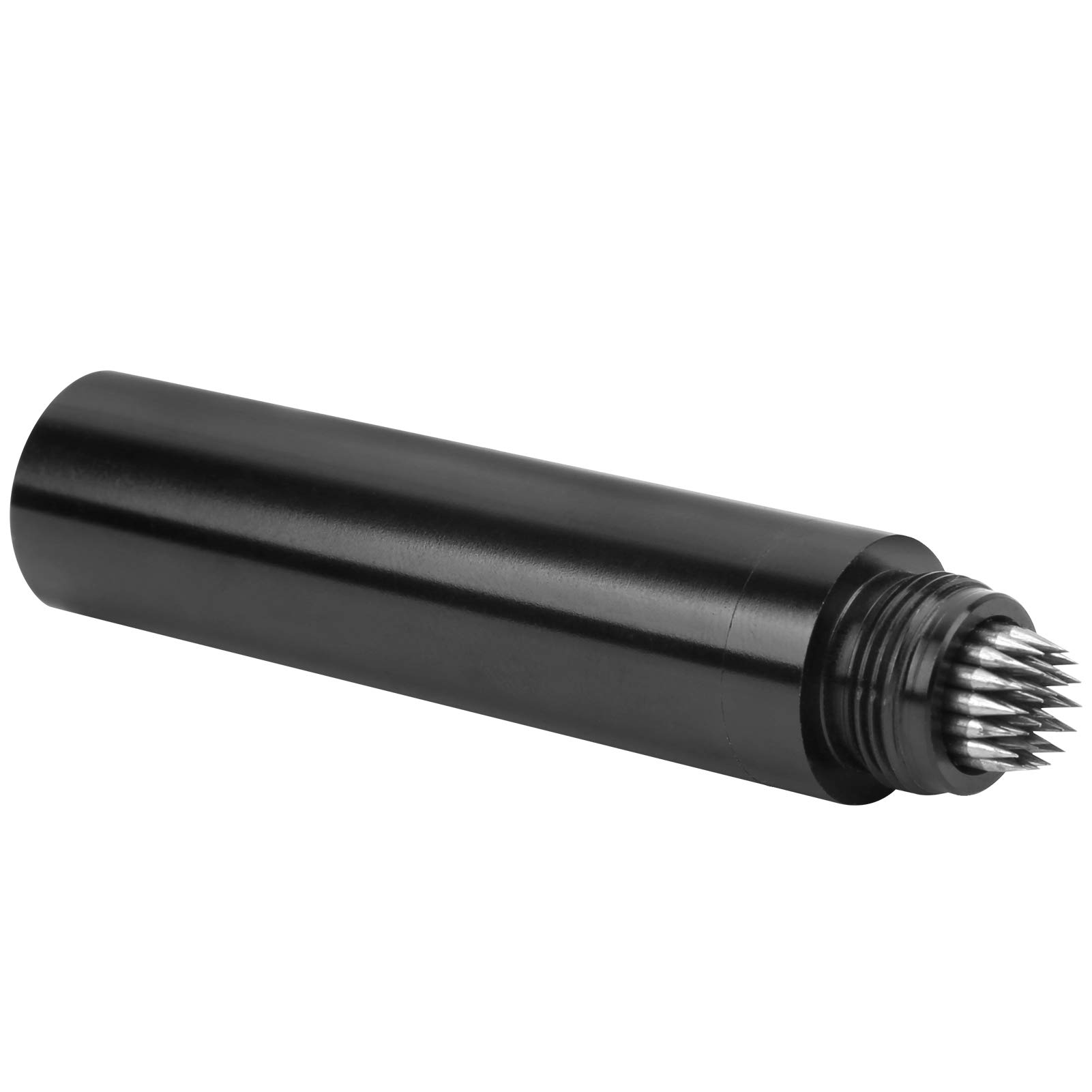 Arc Design Metal+Aluminum+Stainless Steel Without Burrs Cue Tip Shaper, 1 PCS Snooker Tip Pricker, for Leisure Exercise Snooker Billiard Cue(Black) 6