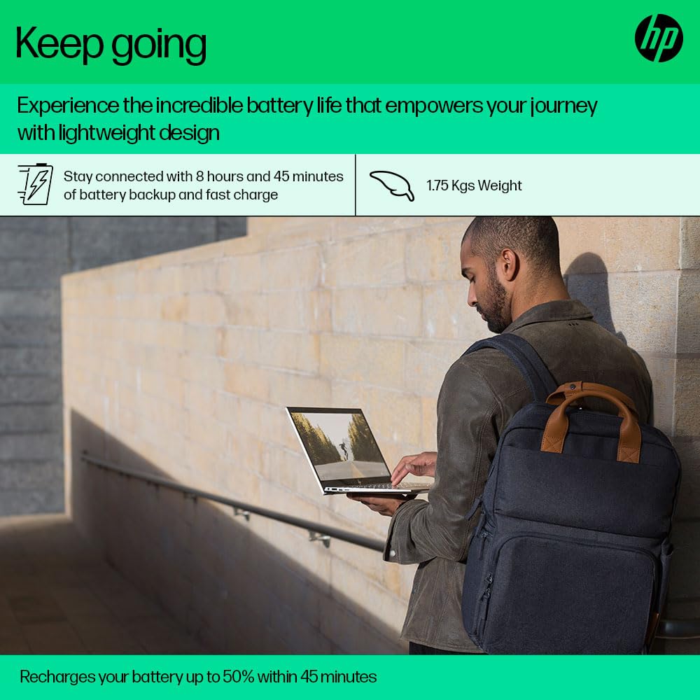 HP Pavilion Laptop 15 AMD Ryzen 5 7530U, 15.6-inch(39.6 cm), FHD, Anti-Glare Display (16GB/512 GB/AMD Radeon Graphics/Win 11 Home/Audio by B&O/Backlit KB/ 1.75kg/Natural Silver, 15-eh3039AU 4