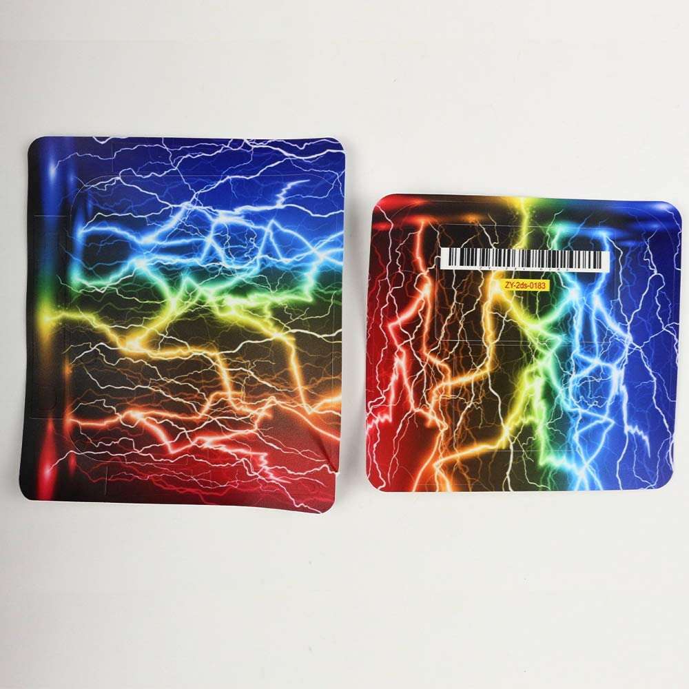 Lightning Design Video Game Vinyl Skin Protective Decal Cover Compatible with Nintendo New 2DS System Console Sticker 5