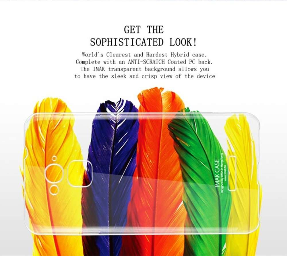 Heartly Imak Plastic Crystal Clear Hot Thin Hard Best Back Case Cover for Coolpad Note 3, Coolpad Note 3 Plus (Transparent) 6