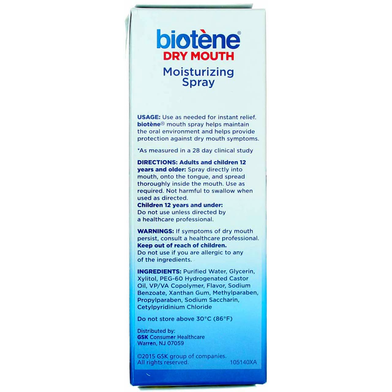 Biotene Mouth Spray, Gentle Mint, 1.5 Ounce Bottle 3 Pack 4