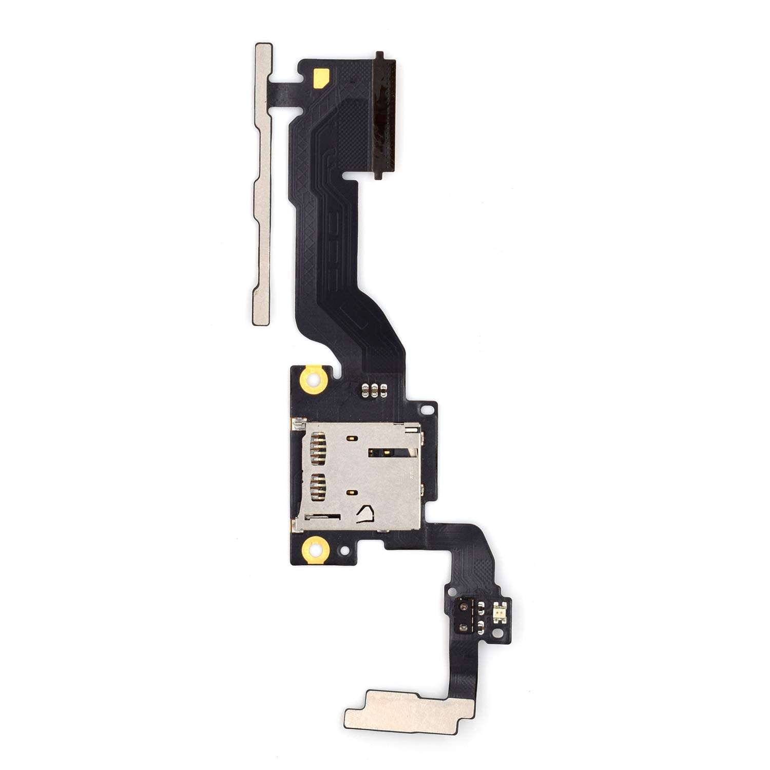 klesti SD Card Reader Flex Cable Distance Sensing Volume Button Power ON-Off Button Replacement Compatible with HTC One M9E 2