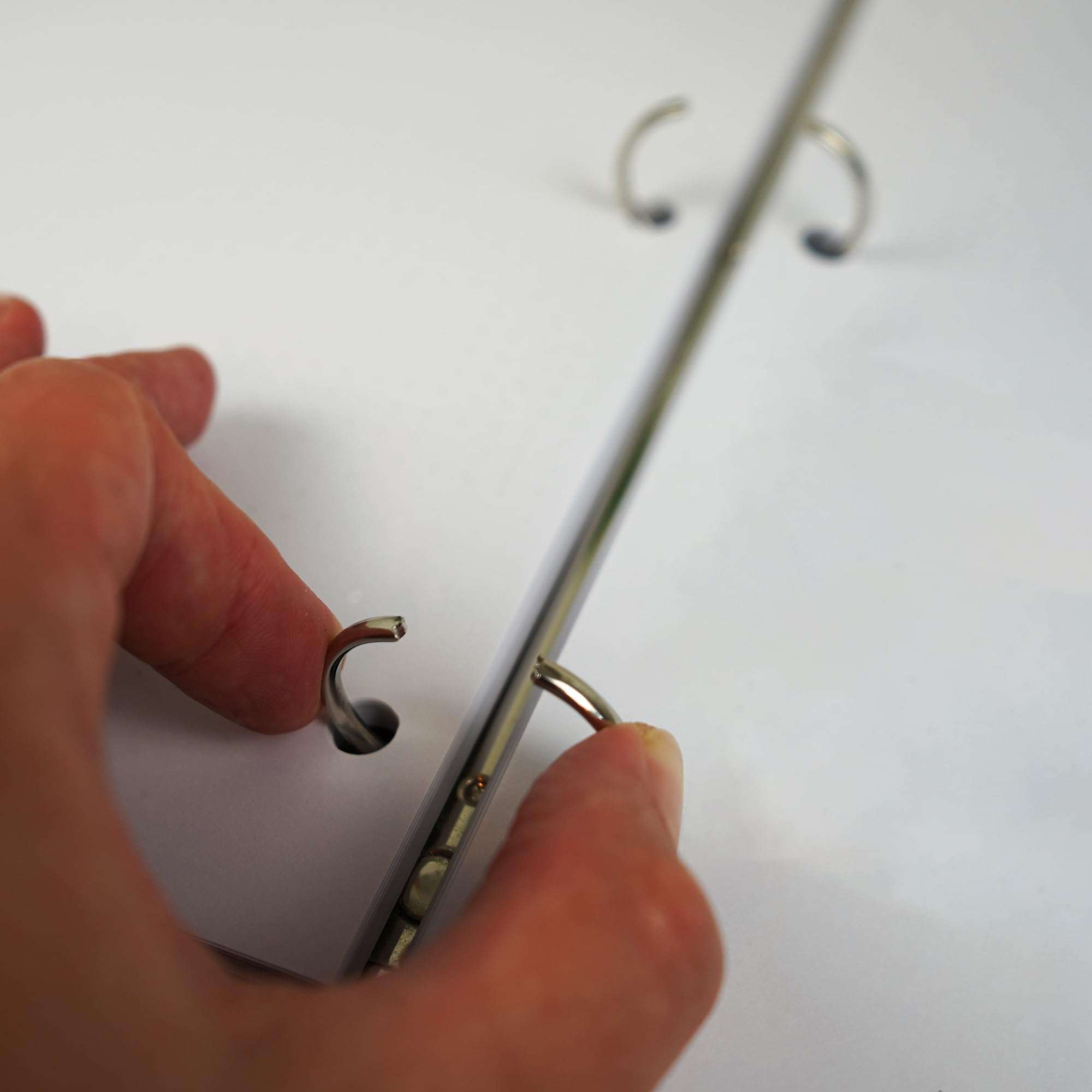 Letter Blank Paper 3-Hole Punched, 160 Sheets/320 Pages, 160 GSM, 42 lb., Maximum Thickness Printer Paper 8.5 x 11 inch, Print Templates for DIY Planners 5