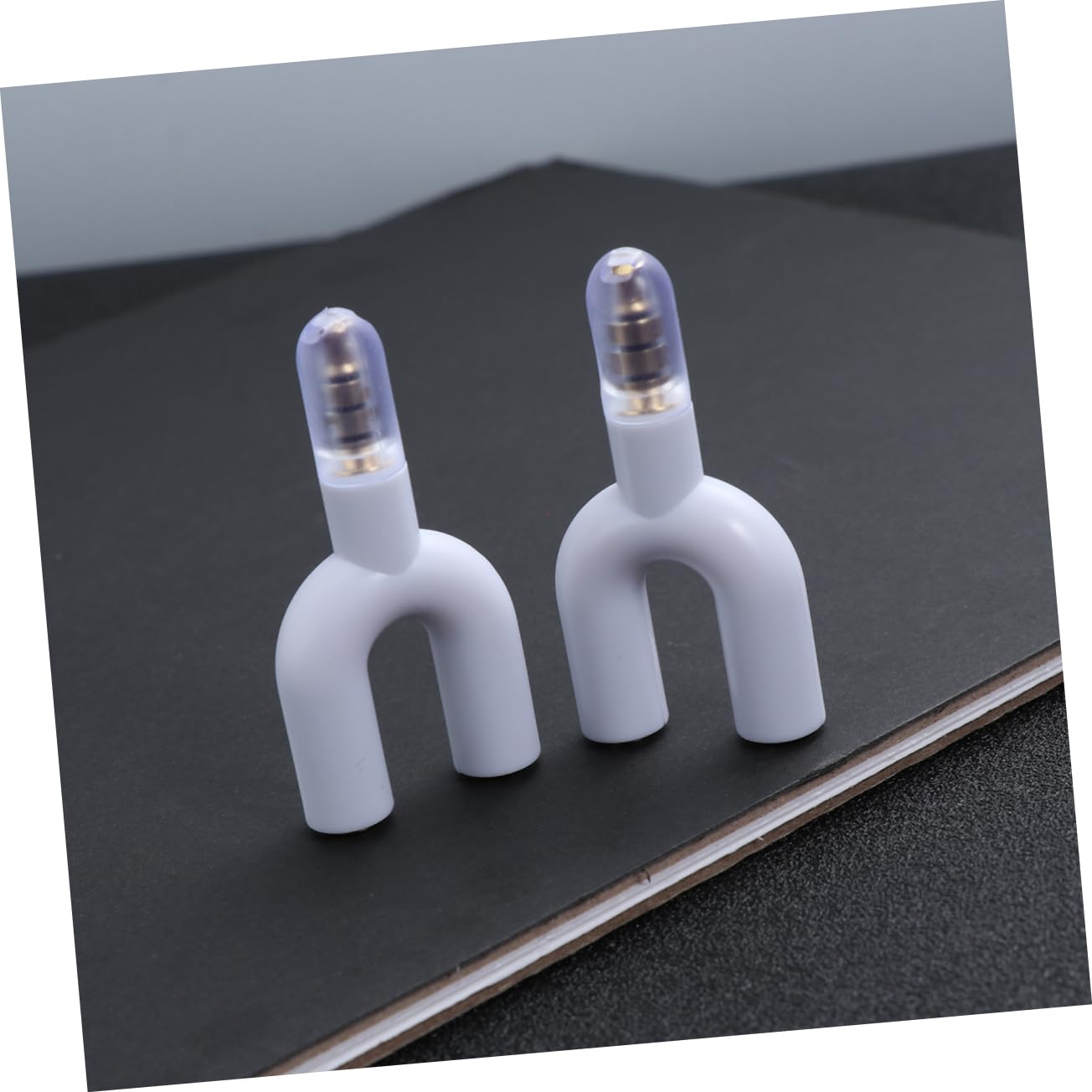 balacoo Female to Male Headset Splitter Adapter Mobile Audio for Laptop White for Traveling with Stereo Headphones 5