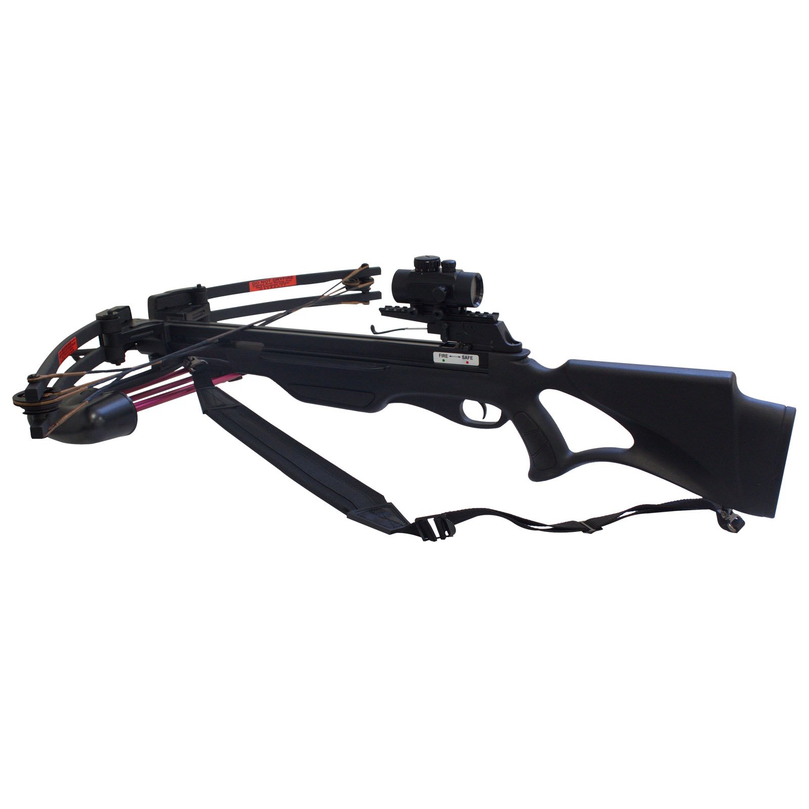 Southland Archery Supply SAS Terrain 175lbs Crossbow Red Dot Scope Package (Black) 4