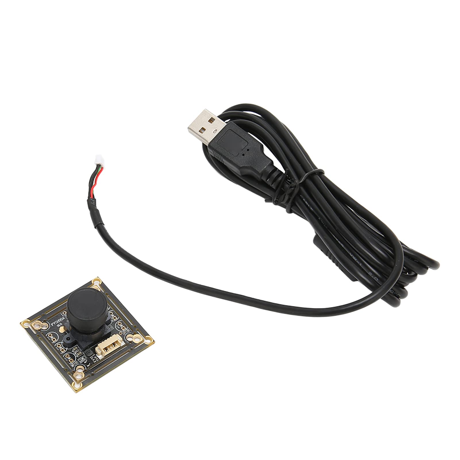 USB Camera Module, 5MP 30fps USB2.0 Webcam Board, 96 Degrees Viewing Angle Drive Free USB HD Camera Module for Windows for Android for Linux 5