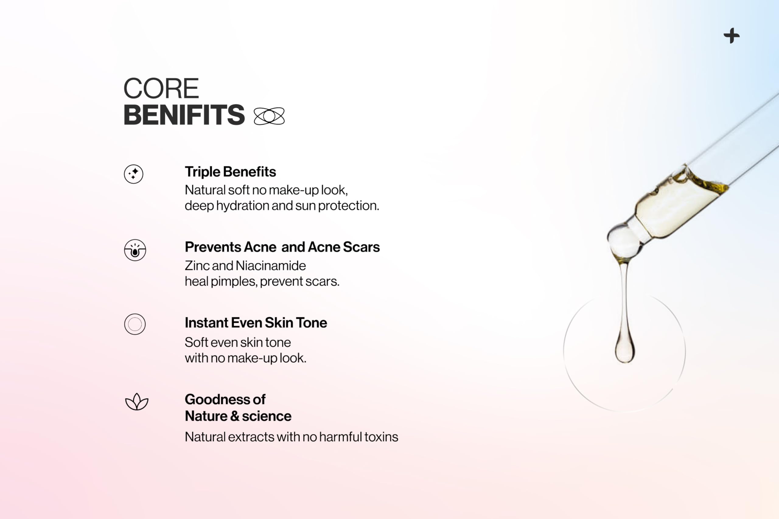 altBeauty Super Shield BB Serum for Natural, No Make up Look | Sun Protection, Defense Against Acne and Acnescars | Deep Hydration & Even Tone Skin | Designed by Dermatologist - 30ml 4