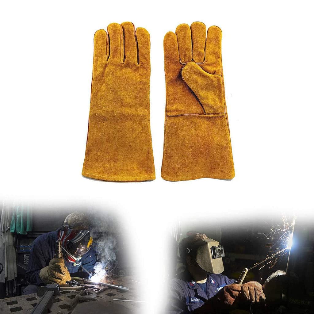 FLAM Protective Durable Heat Resistant Welding Gloves 4
