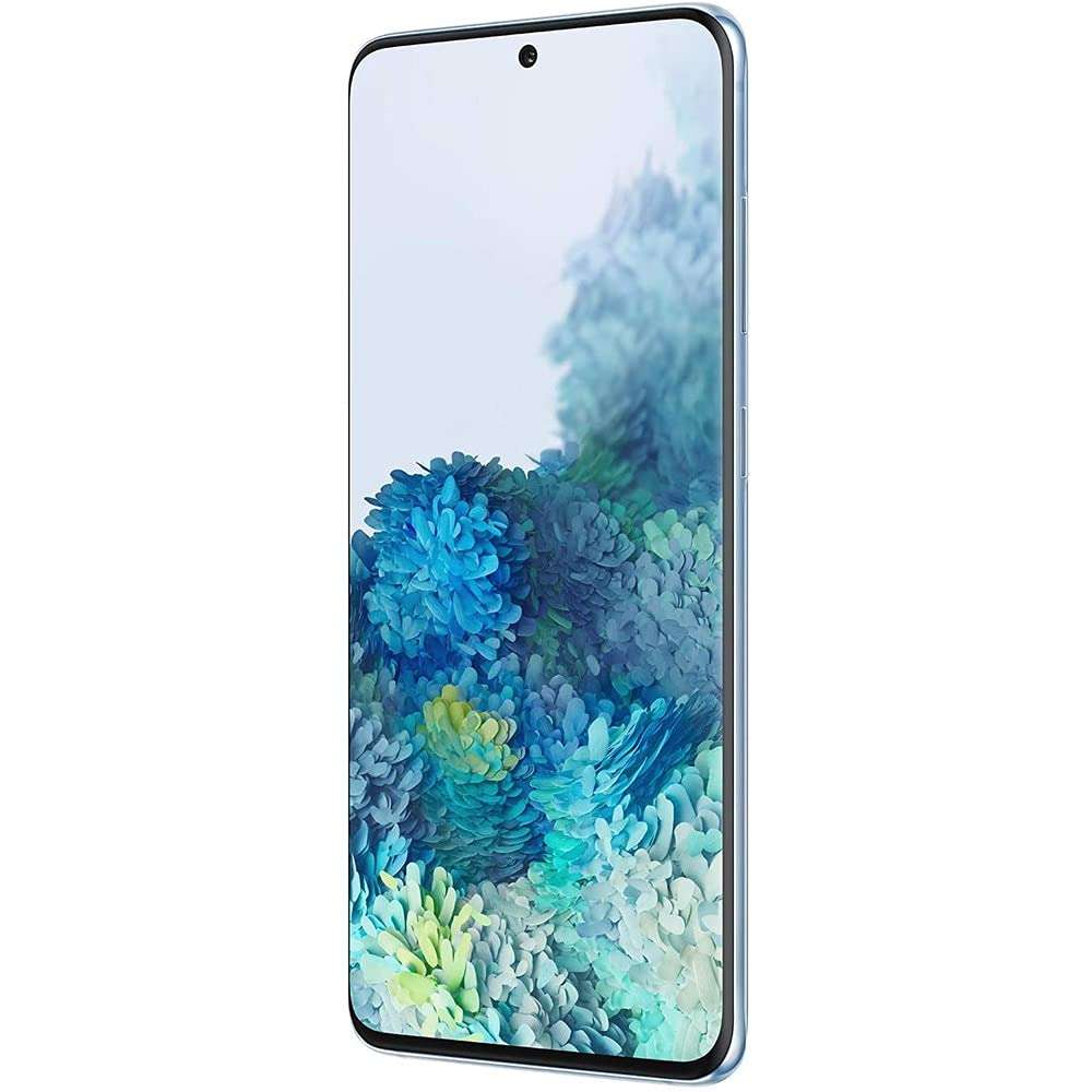 SAMSUNG Galaxy S20 5G (128GB, 12GB) 6.2" 120Hz AMOLED, Snapdragon 865, Canada 5G Only/Global 4G LTE (GSM + CDMA) Unlocked (AT&T, Verizon, T-Mobile, Metro) International Model SM-G981W (Cloud Blue) 5