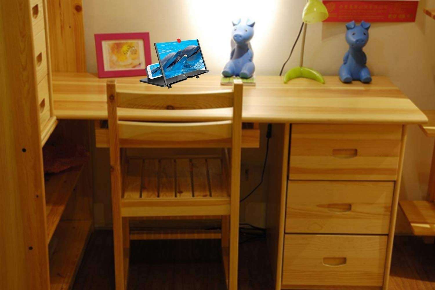 OnTech New Version Screen Expanders & Screen Magnifier Amplifier,3D HD New Phone Holder for All Smartphones- with 1 Year Replacement Warranty 3