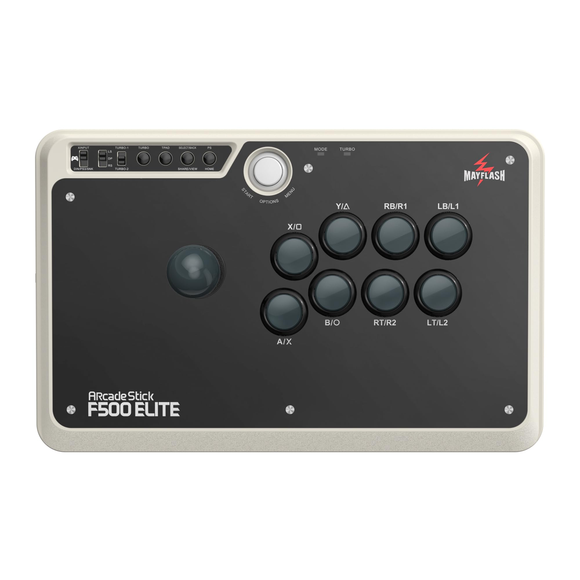 May Flash F500 Elite USB Video Game Controller, Compatible with Xbox Series S/X, Xbox One, Switch, PlayStation 4, PC Windows 4