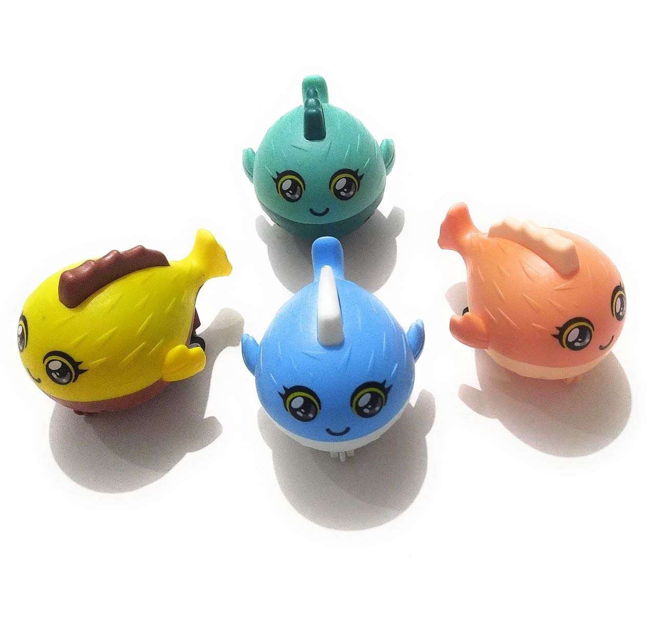 NELSTRAB:- Animal Fugu Toy Toy for Gear Wind Up Fugu Toy for Baby Girls & Boys Crawling Toys for Birthday Gift(Multi Colour)(1 PIS) 6