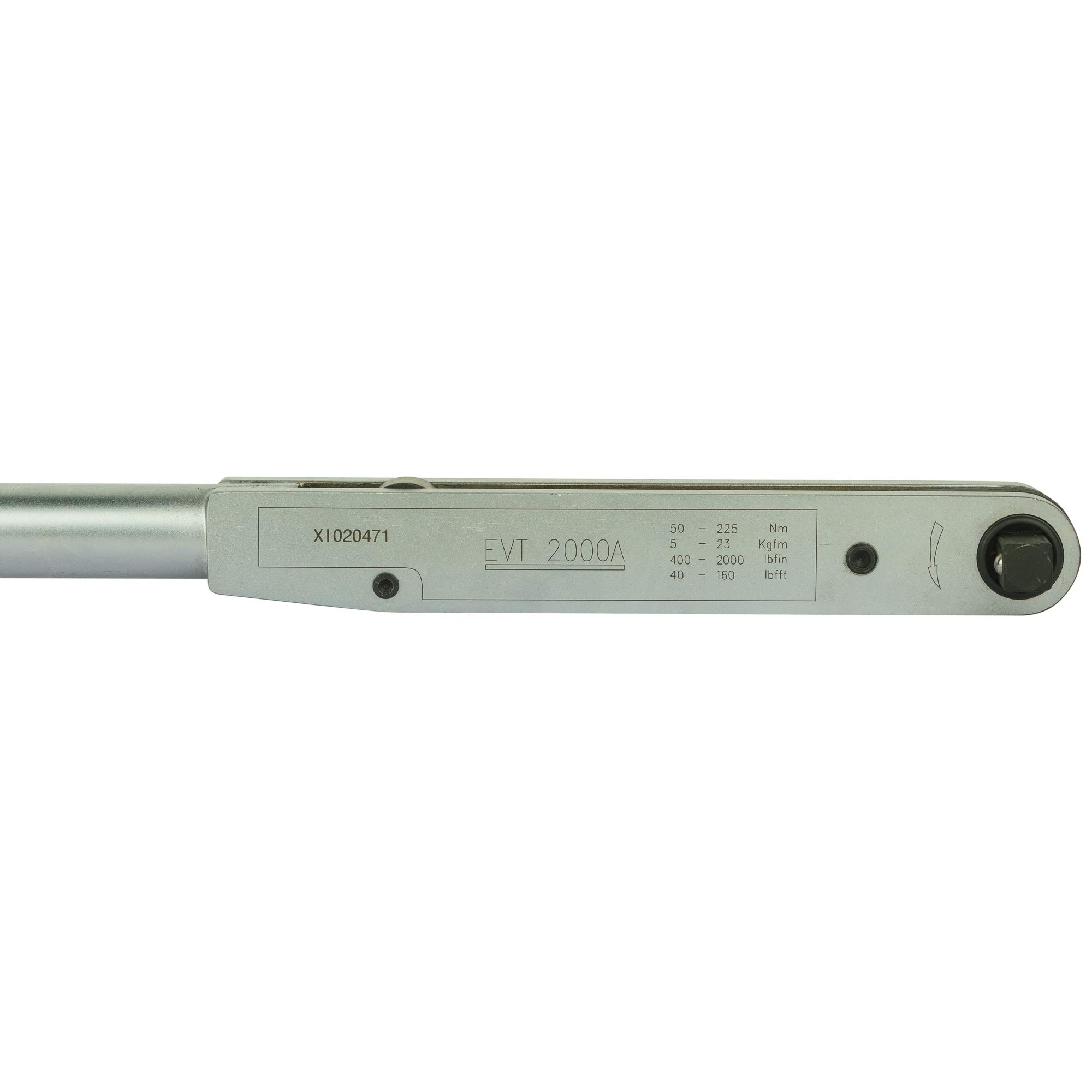 BRITOOL EVT2000A 1/2'' Square Drive Torque Wrench -50Nm to 225Nm 3