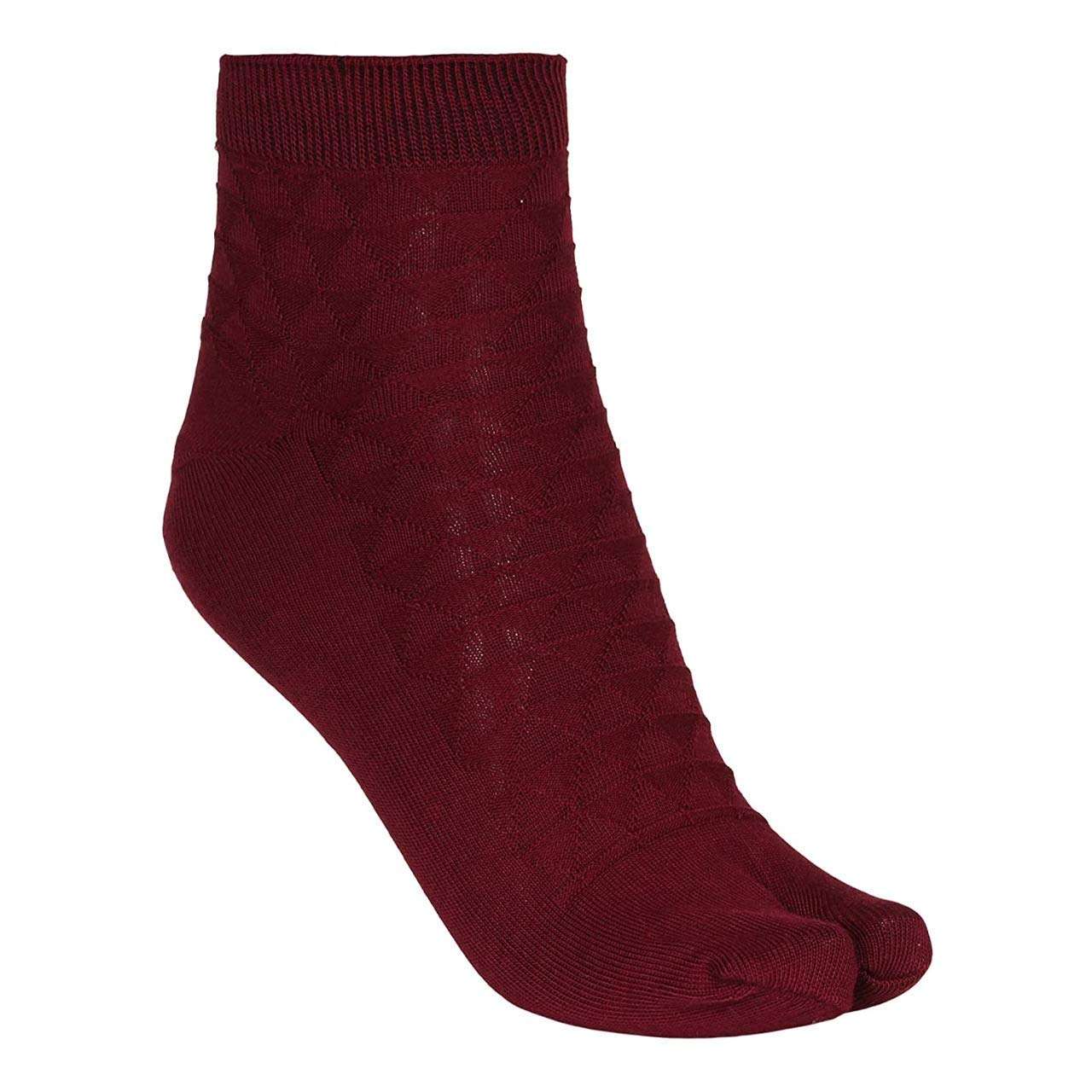 NanoEdge Womens Womens Ankle Athletic Low Cut Tab Socks Cushioned Running with Thumb Pack of 5 Assorted Color 6