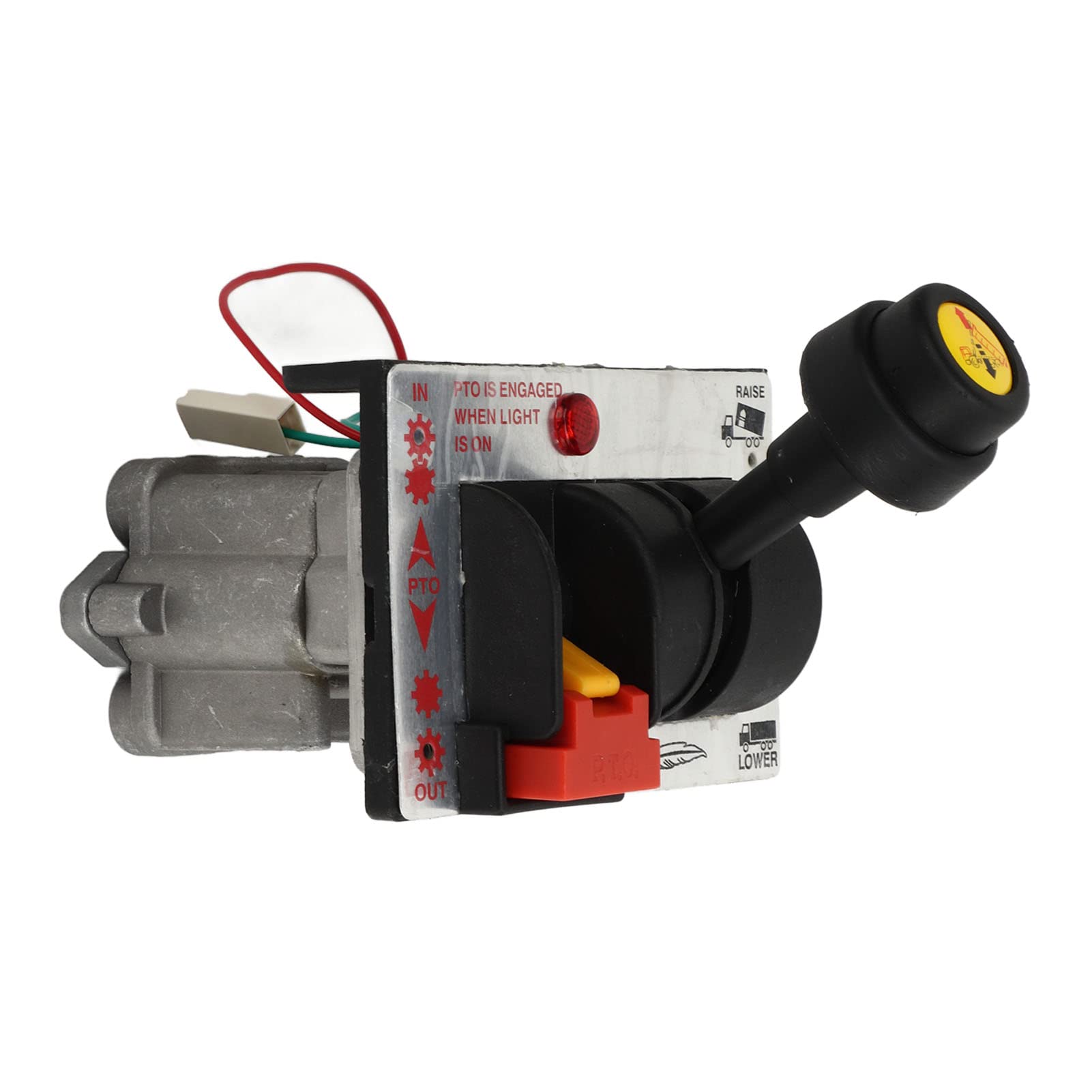 Keenso Proportional Slow Down Control Switch, Proportional Control Valves with PTO Switch Slow Down Tipper Switch for Hydraulic System Dump Truck 6