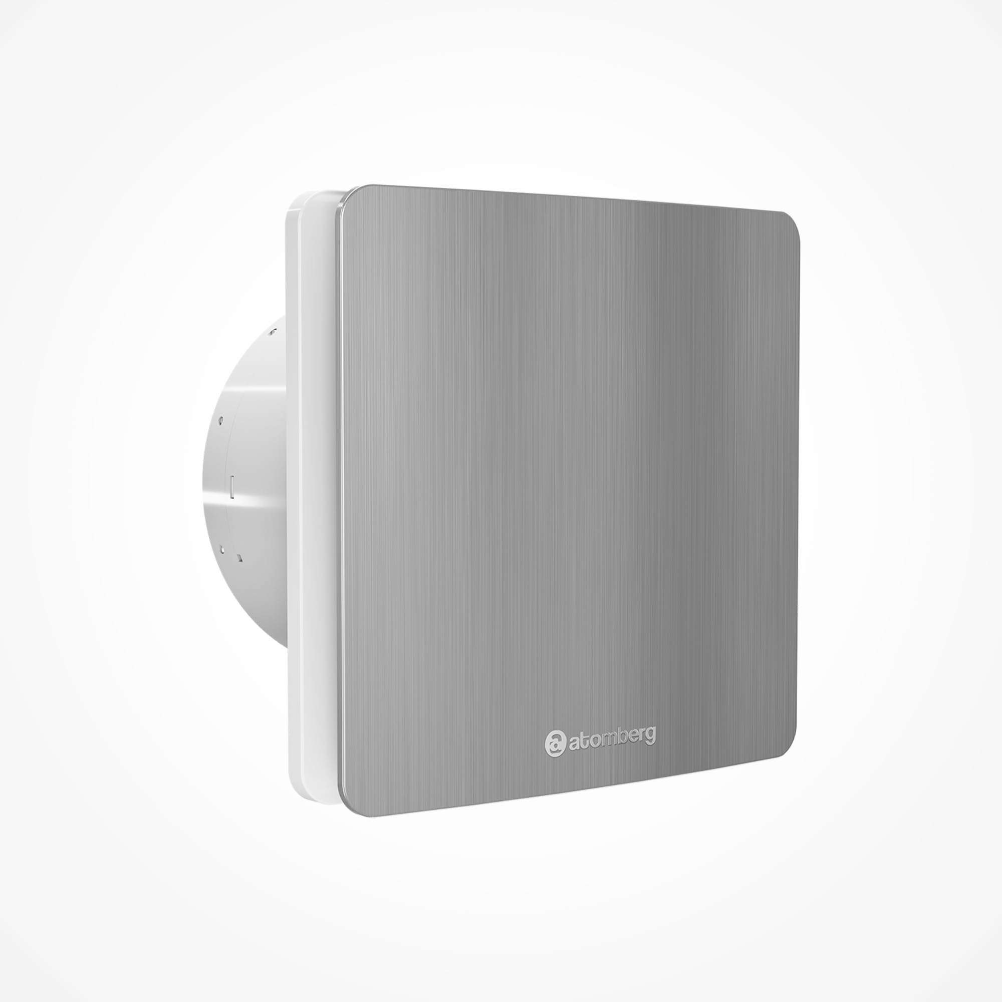 atomberg Studio Exhaust 150mm | Suitable for Bathroom, Kitchen | BLDC Motor | Easy to Clean | 1+1 Year Warranty (Brushed Steel) 1