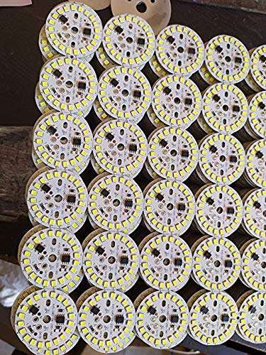 Niyati 9-Watts b22d LED Direct On Board Bulb, Pack of 20, Cool White 3