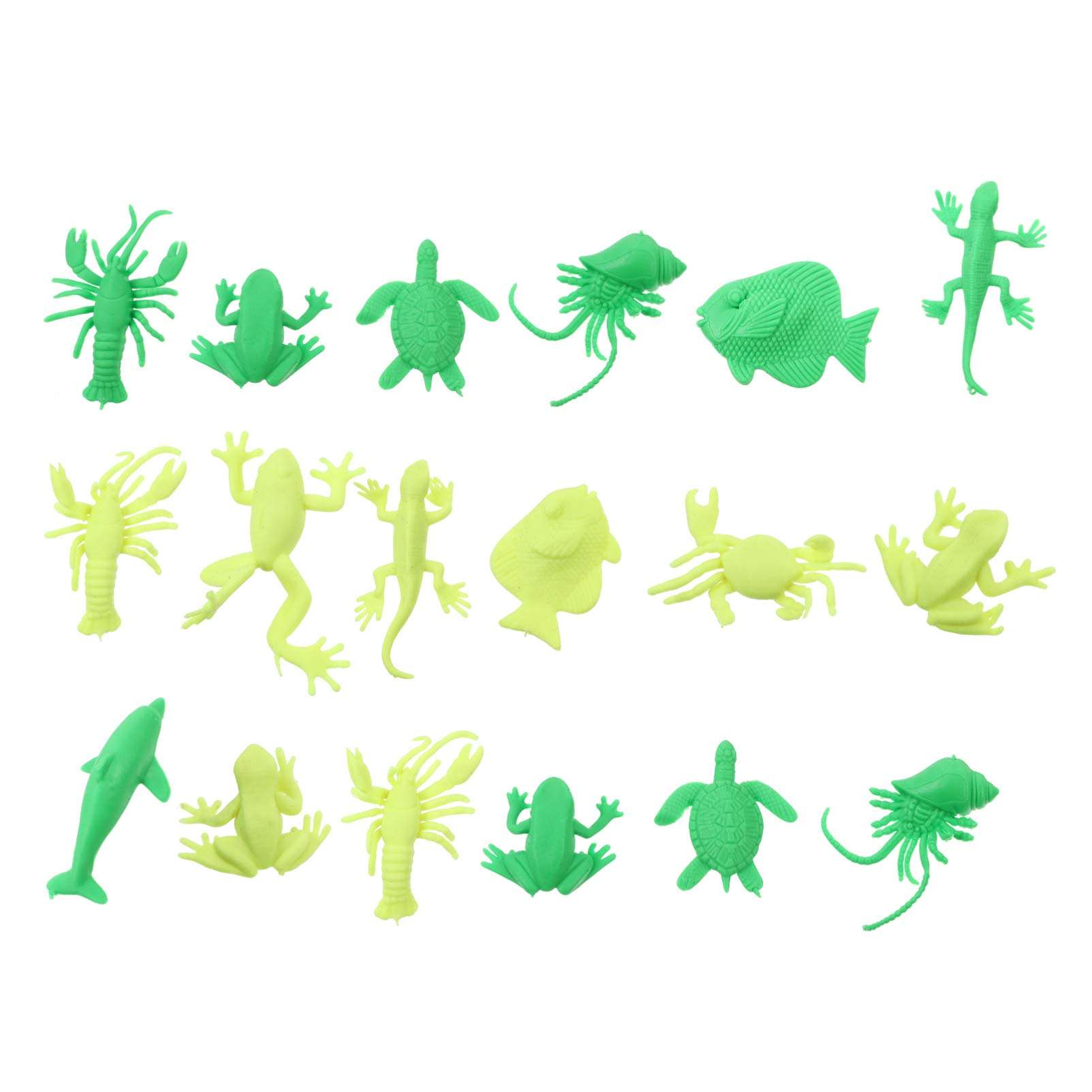 TOYANDONA 20Pcs Assorted Stretchy Animal Toys Decompression Stretchy Animal Toy for Kids Adult ( Random Style ) 1