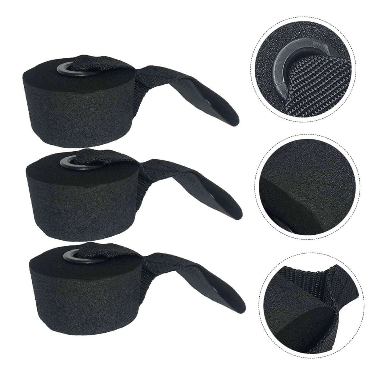 Sosoport Door Anchor Attachment Set 3pcs for Resistance Bands Workout Band Anchor Grip Handles Exercise Band Anchor for Home Fitness 5